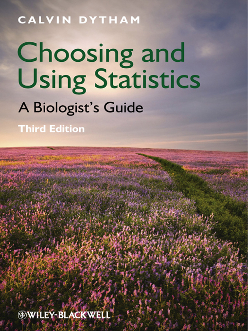 Title details for Choosing and Using Statistics by Calvin Dytham - Available